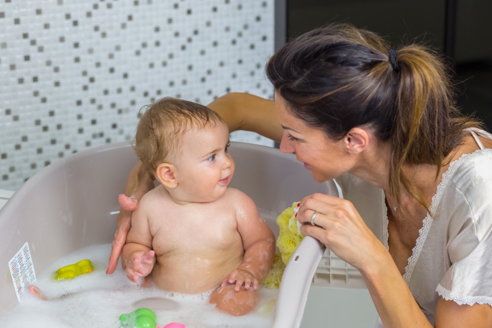 OK BABY Bath Tub Without Holder Onda Gray