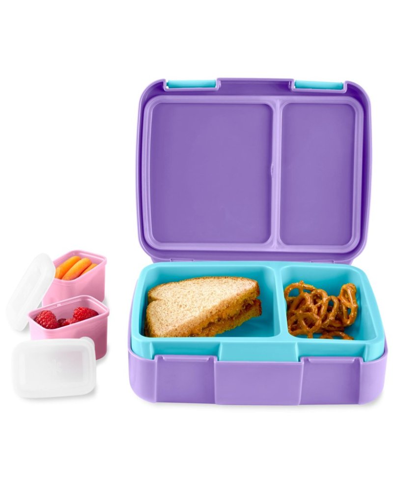 SKIP HOP Zoo Narwhal Bento Lunch Box 3 anni+ - immagine 5