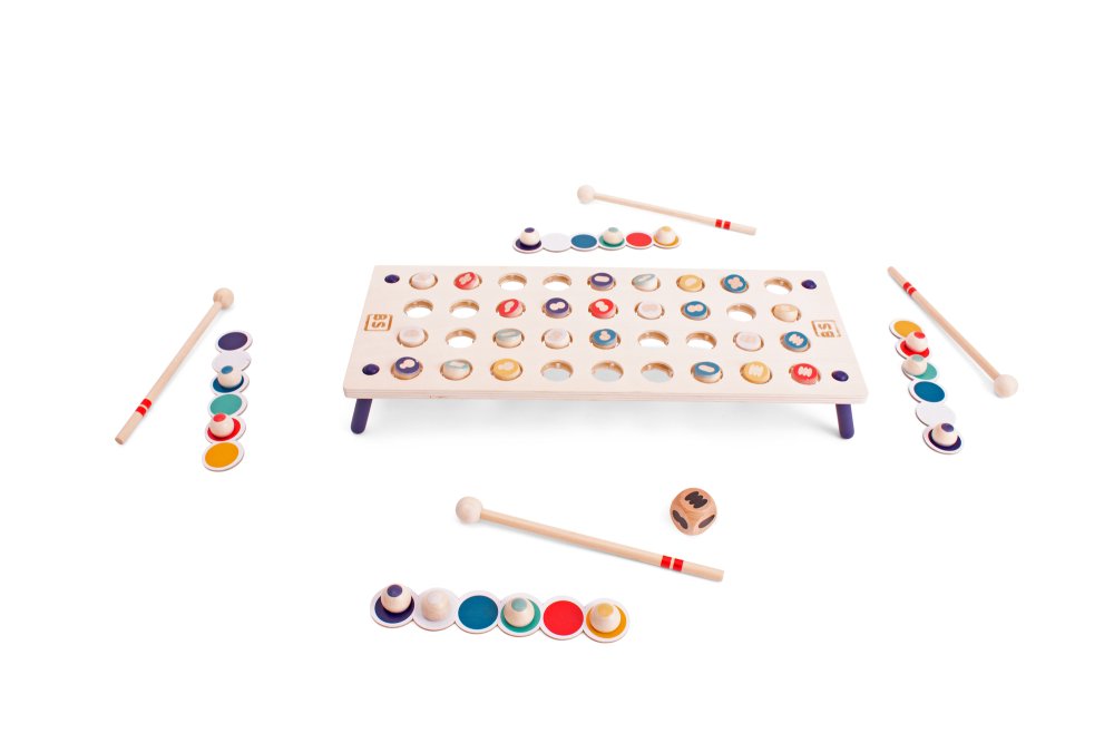 Gioco del martello in legno - immagine 3