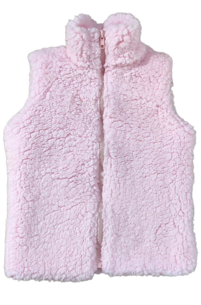 Lamb Vest Monkey Mum® - Pink 110/116