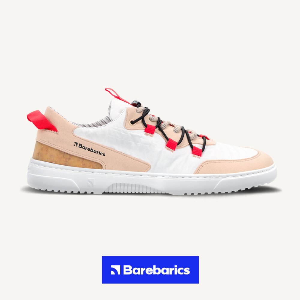 Barebarics Revive Barfuß-Sneaker – Beige Und Weiß 41 White