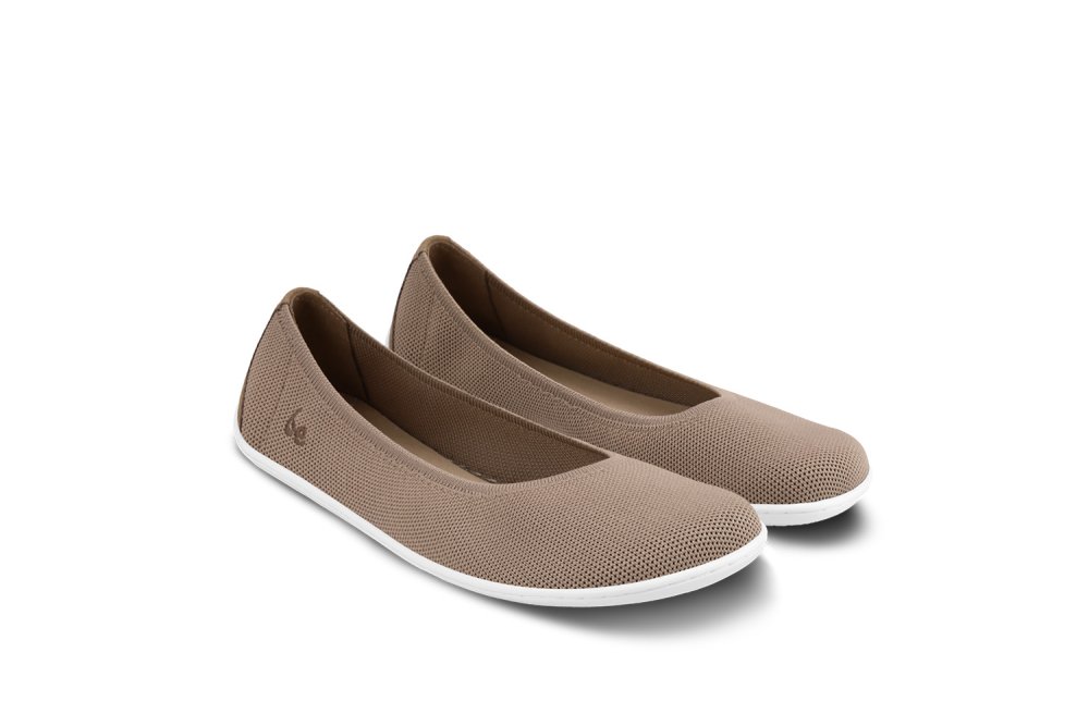 Barefoot Baleríny Be Lenka Delight - Biscuit Brown 37 Brown