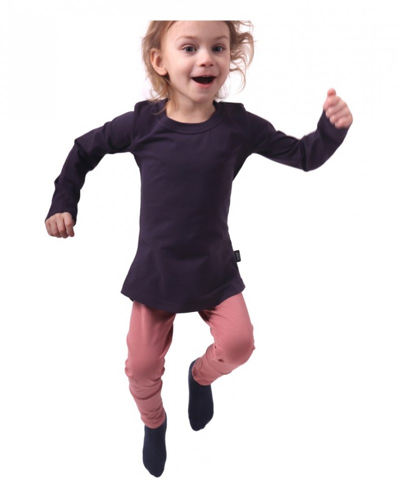 Leggings pour enfants, vieux rose 122 – Image 6