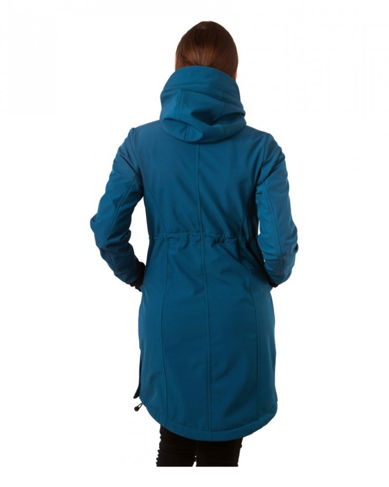 Softshell-Tragejacke Andrea + Body Liner, petrol M – Bild 7
