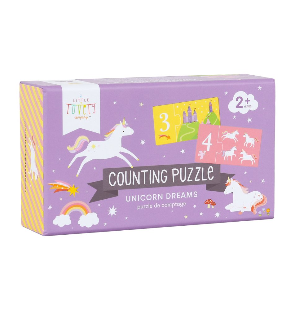 A Little Lovely Company - Puzzle di abbinamento - Unicorni