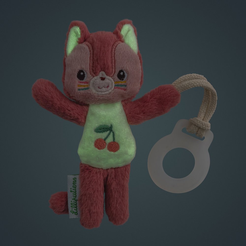 Lilliputiens - Piccolo giocattolo che si illumina al buio - gattina Jeanne - immagine 3