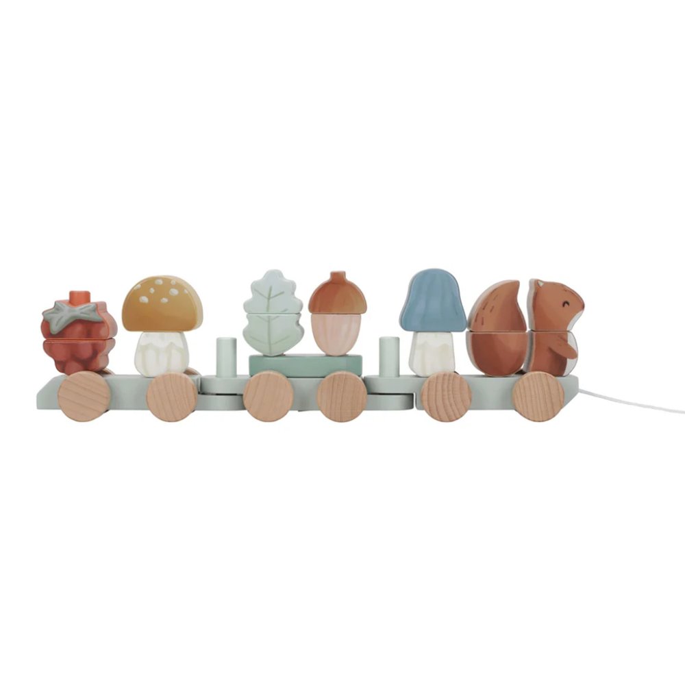 LITTLE DUTCH Vláček veverka Forest friends (obrázek 4)