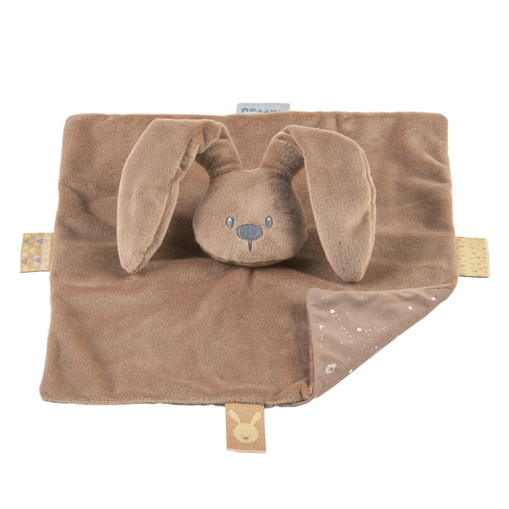 NATTOU Mini-Kuscheltier Lapidou Glow Mokka 28 cm, 0 m+