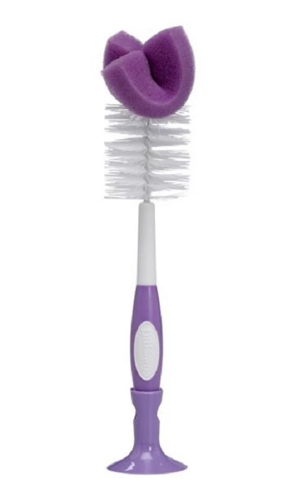 DR.BROWN'S Spazzola per biberon viola