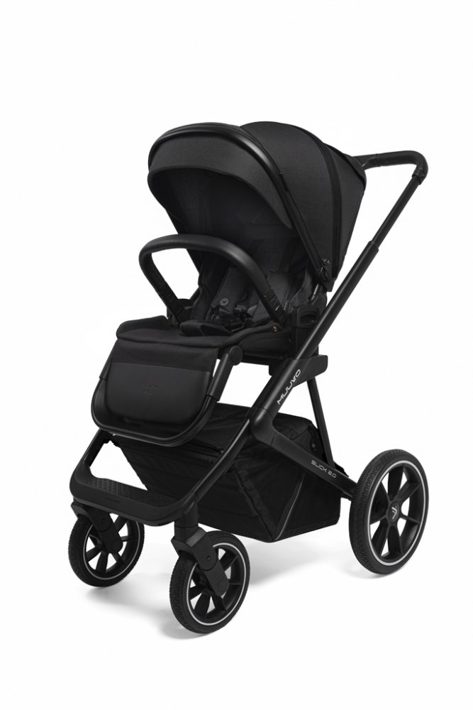MUUVO Cochecito combinado Slick 2.0 set 2 en 1 Classic black - Imagen 6