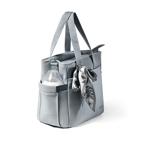 BABYONO Borsa fasciatoio Carmen - grey - immagine 4
