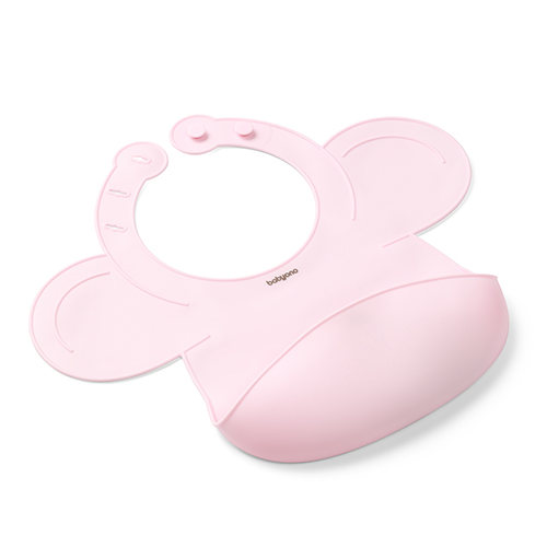 BABYONO Bavaglino in silicone - Rosa - immagine 7