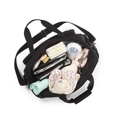BABYONO Borsa fasciatoio da viaggio 40x20x25 cm - black - immagine 3