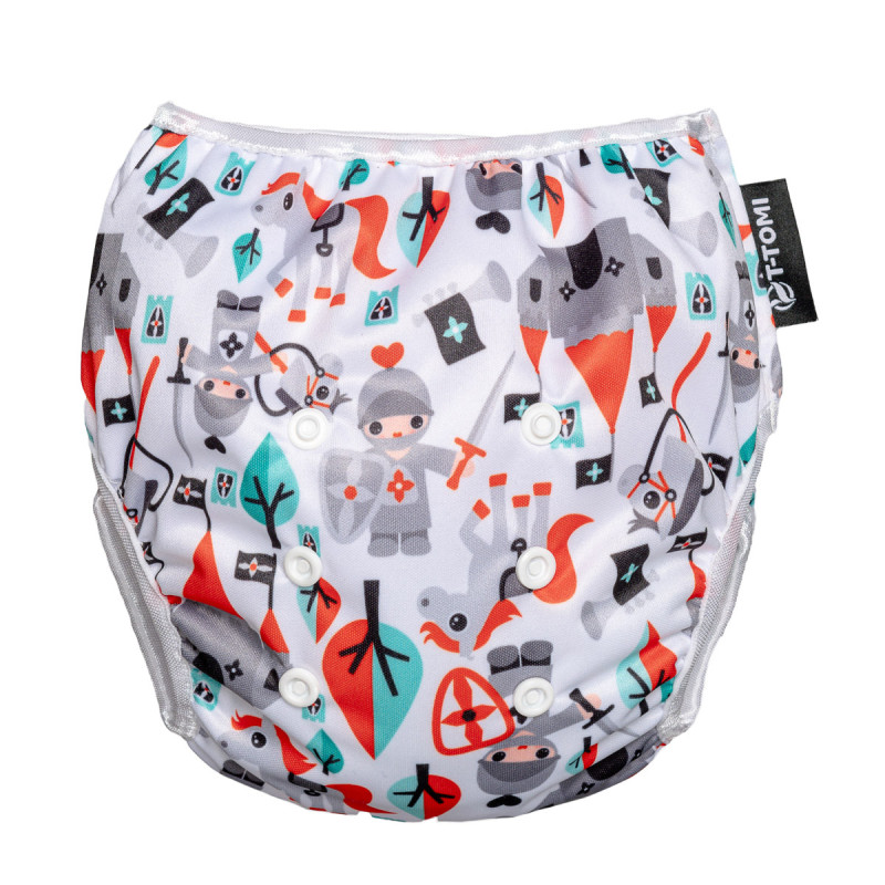 T-TOMI Couches de bain, 5-15kg, Knights