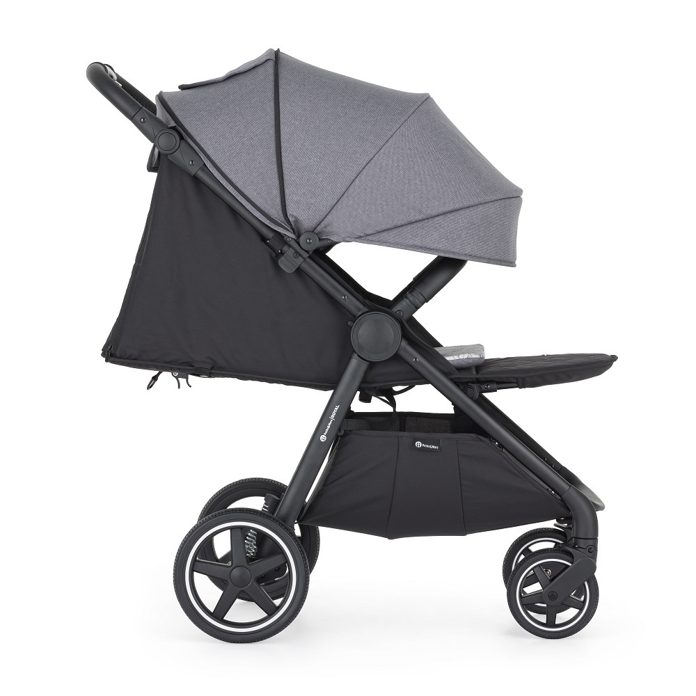 PETITE&MARS Wózek spacerowy Royal3 Black Ultimate Grey - obrazek 6