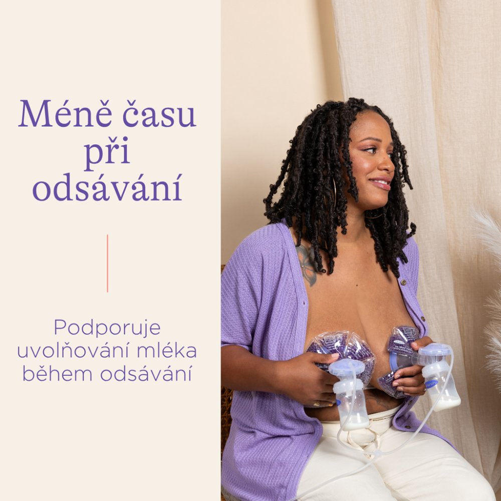 LANSINOH Kompres ciepło-zimno na piersi 2 szt. - obrazek 5