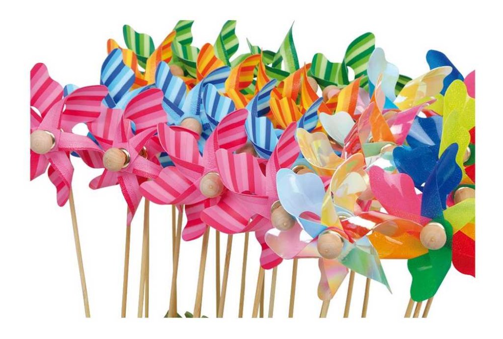 small foot Molinillo de viento de madera para niños 1 ud.