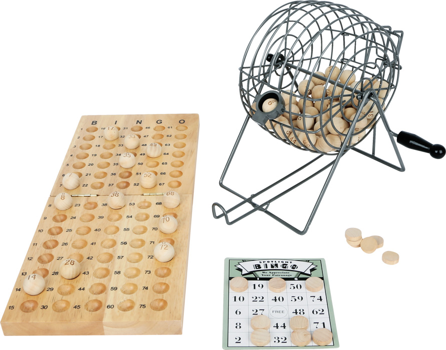 small foot Jeu de Bingo en bois