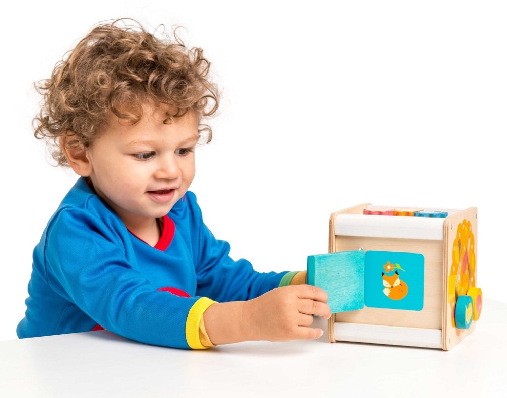 Le Toy Van Petilou Motorická kostka (obrázek 11)