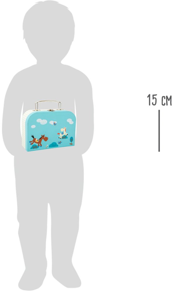 Small Foot Walizka śniadaniowa niebieska - obrazek 5