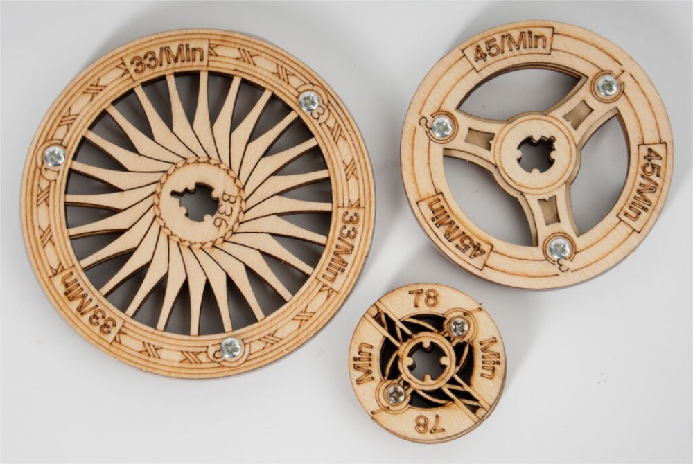 RoboTime 3D fa mechanikus kirakó Lemezjátszó (elektromos meghajtás) - Image 3