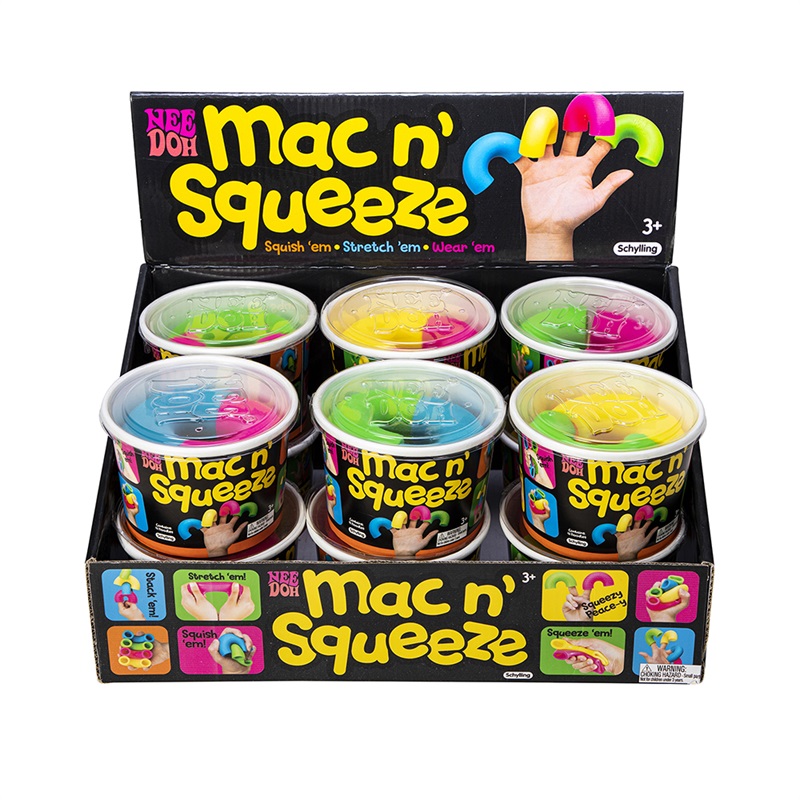 Schylling NeeDoh Mac N Squeeze 4 ks (obrázek 11)