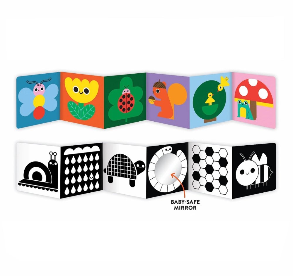 Mudpuppy Livre double face avec miroir Nature – Image 4