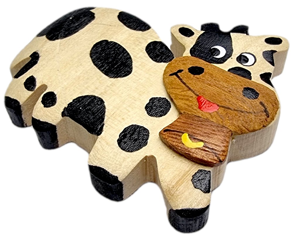 2Kids Toys Aimant en bois grand Vache