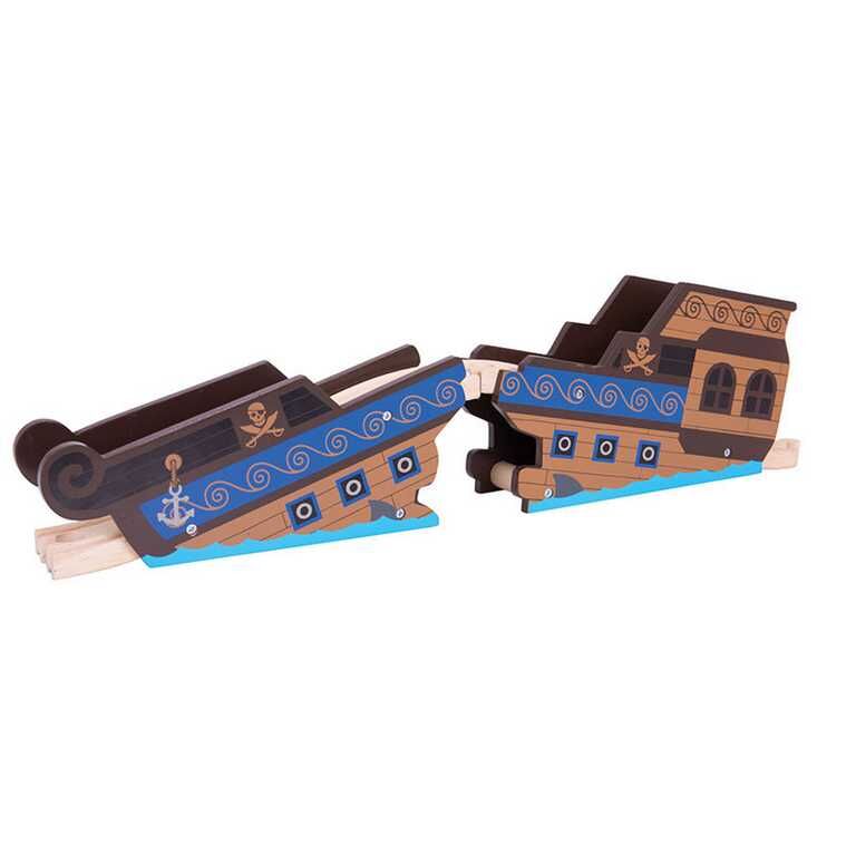 Bigjigs Rail Ponte relitto della nave