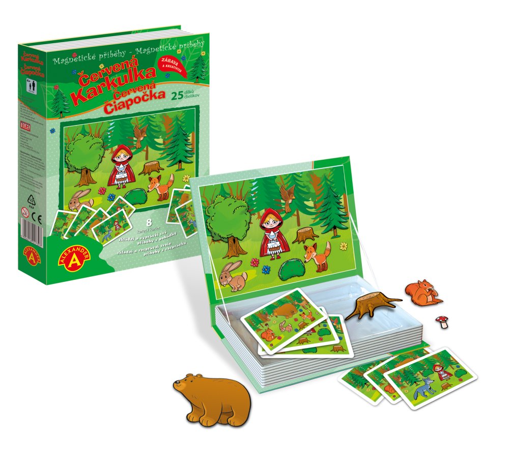 Alexander Storie Magnetiche Cappuccetto Rosso - immagine 4