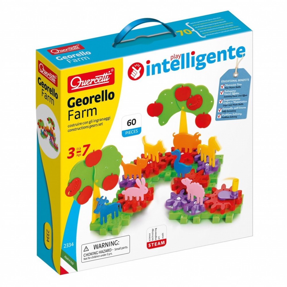 Quercetti Jeu de Construction Georello Farma