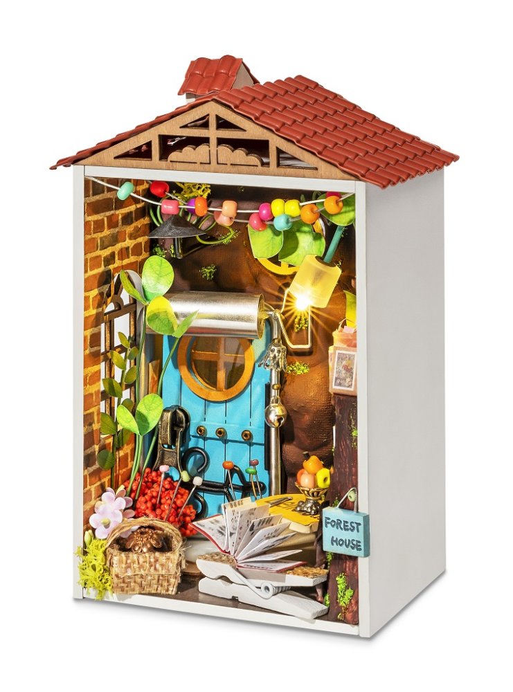 RoboTime 3D fa puzzle Miniatűr házikó Kerti házikó