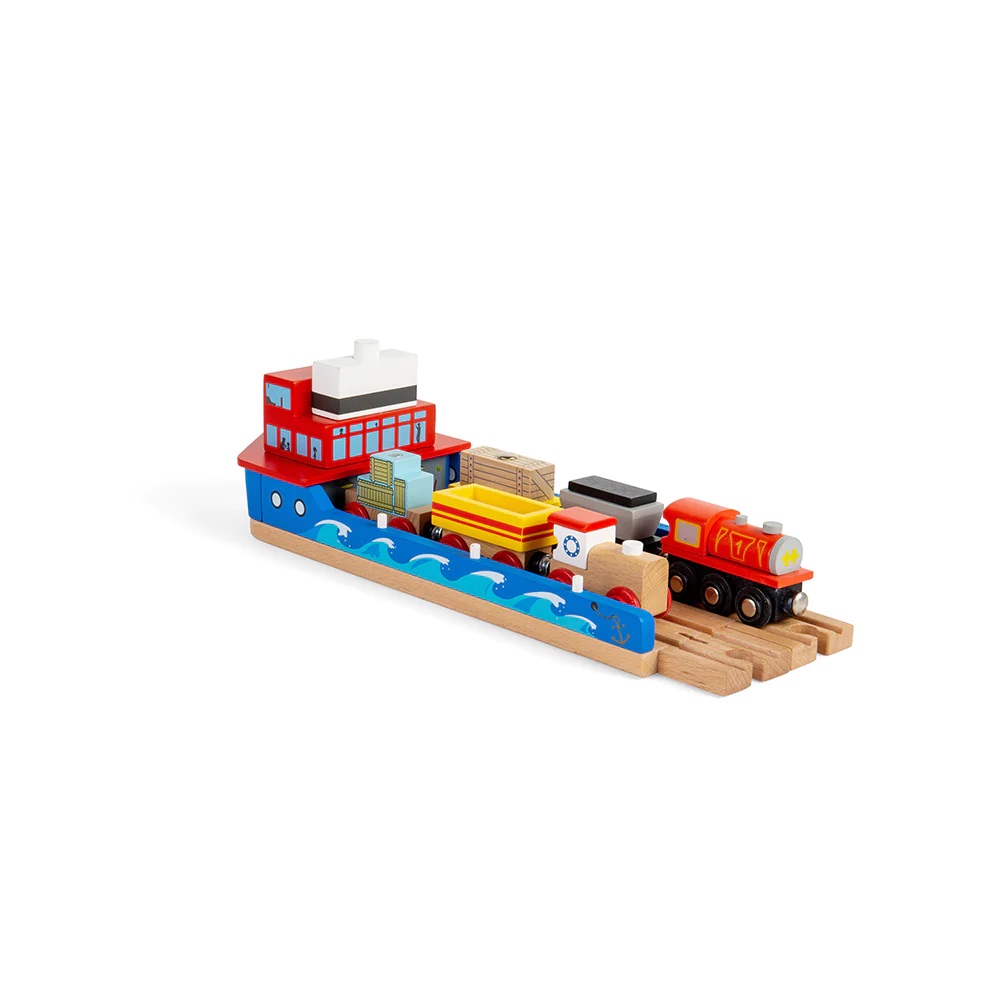 Bigjigs Rail Transport fluvial ferroviaire – Image 2