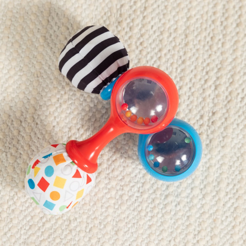 BABY EINSTEIN Hračka chrastítko Shake & Groove™ 2ks, 3m+ (obrázek 9)