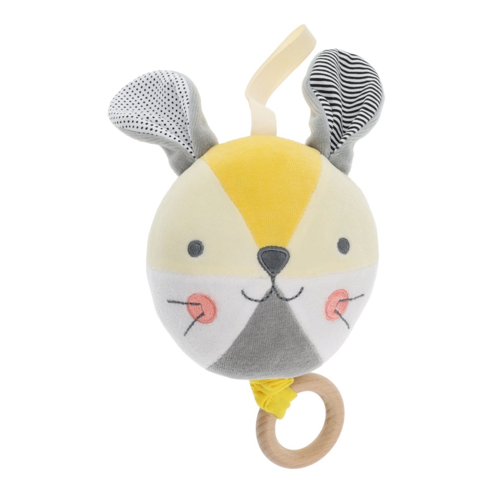 Petit Collage Balle Mélodique Lapin