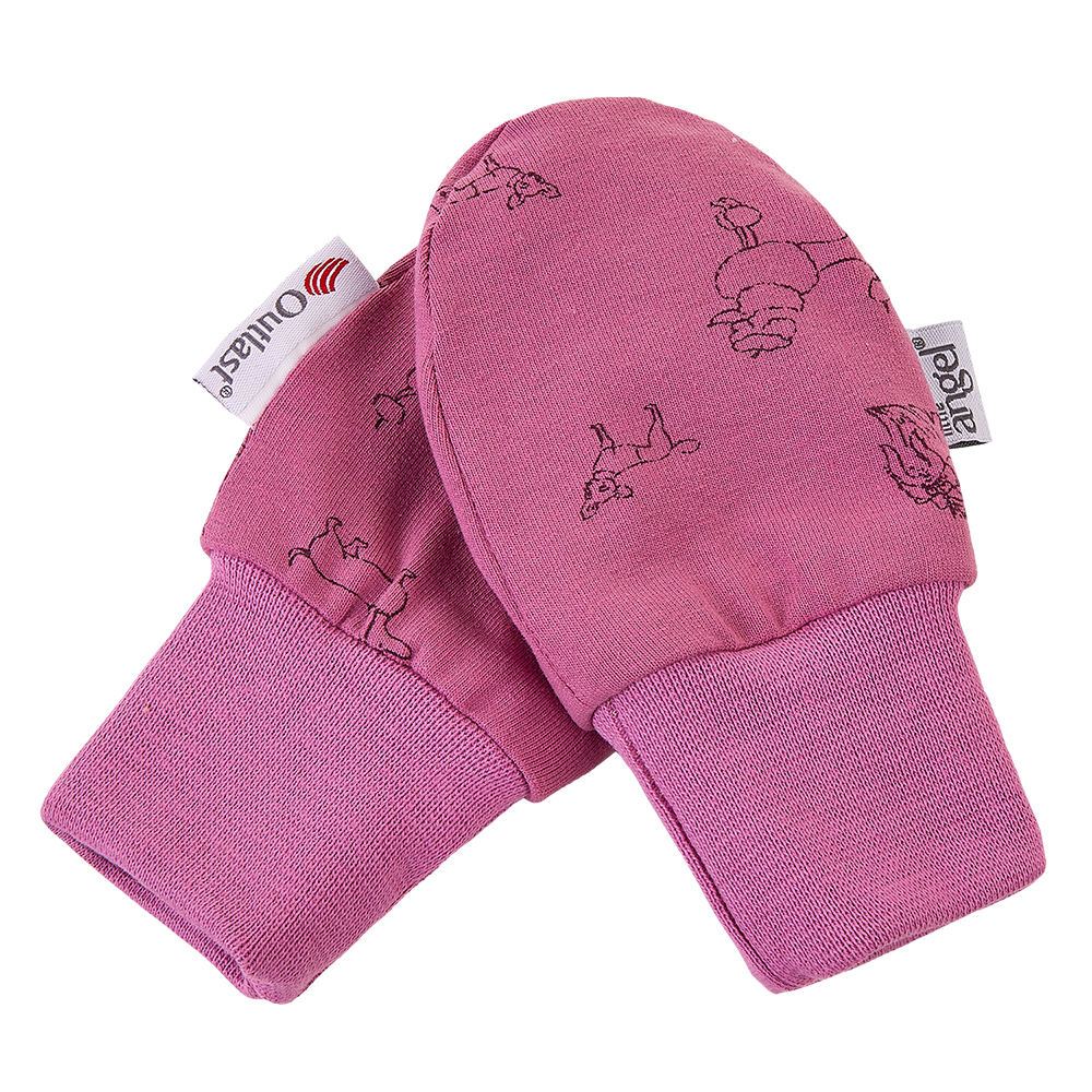 Bébi Outlast® bélelt kesztyű - rózsaszín pes/csík antik rózsaszín 1