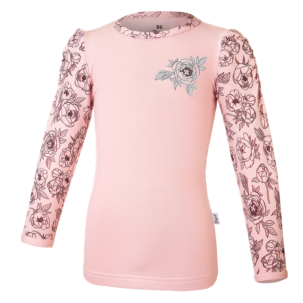 Camiseta de niña DR ESTAMPADO Outlast® - rosa antiguo claro 116