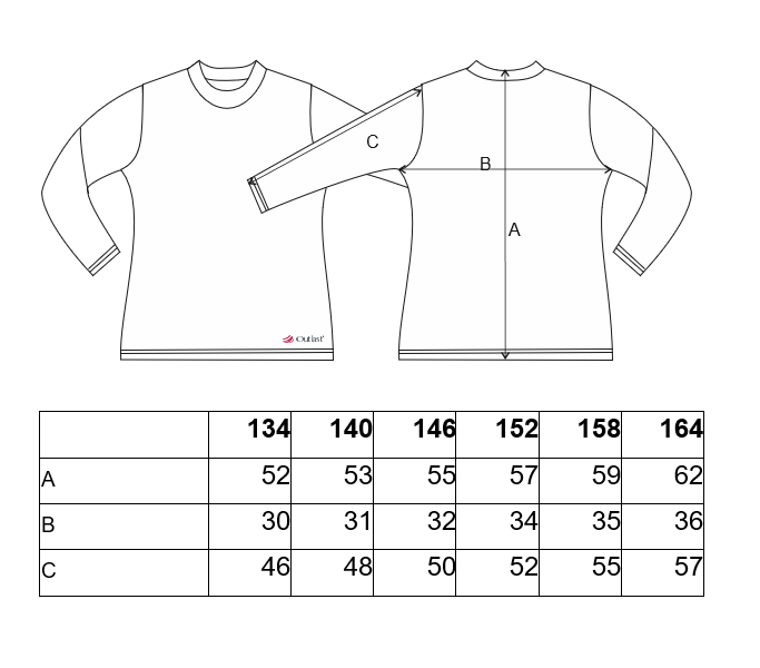 Maglietta DR sottile collo alto Outlast® - nero 146 - immagine 2