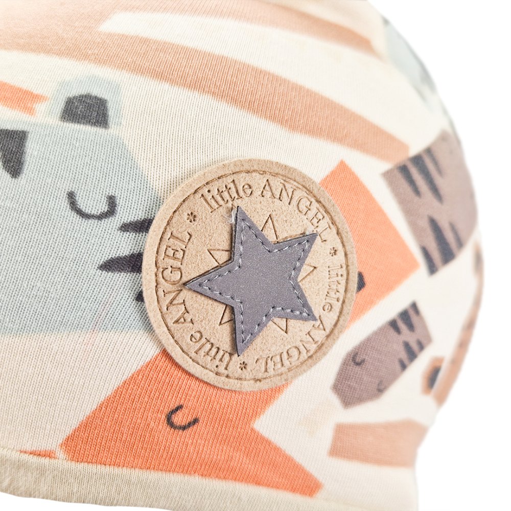 Bonnet doublé Outlast® - animaux colorés/beige clair 3 | 42-44 cm – Image 4