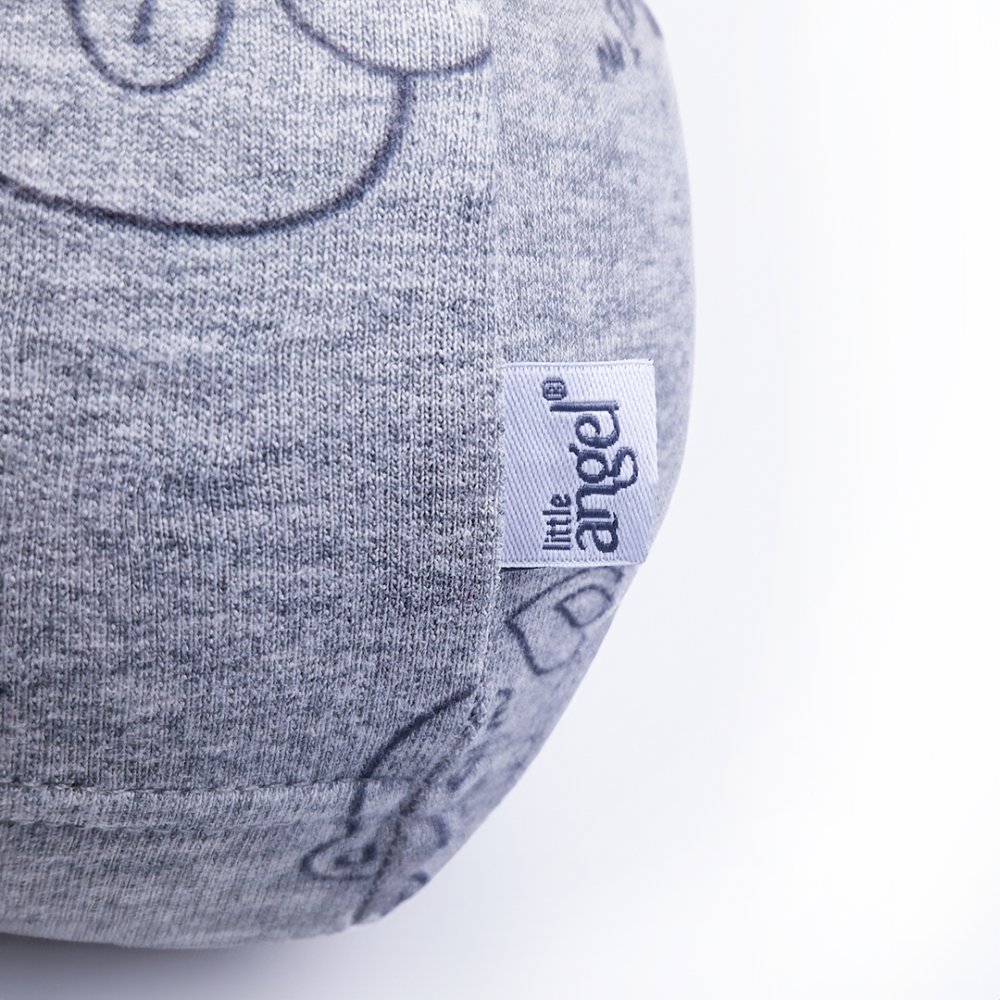 Bonnet coulissant extensible IMPRESSION Outlast ® - chiné gris animaux 4 | 45-48 cm – Image 3