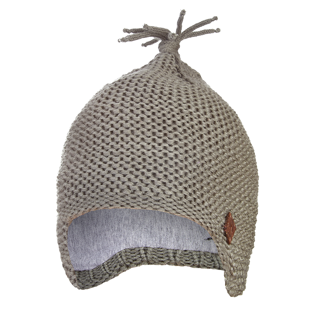 Berretto lavorato a maglia con paraorecchie Outlast ® - kaki 5 | 49-53 cm