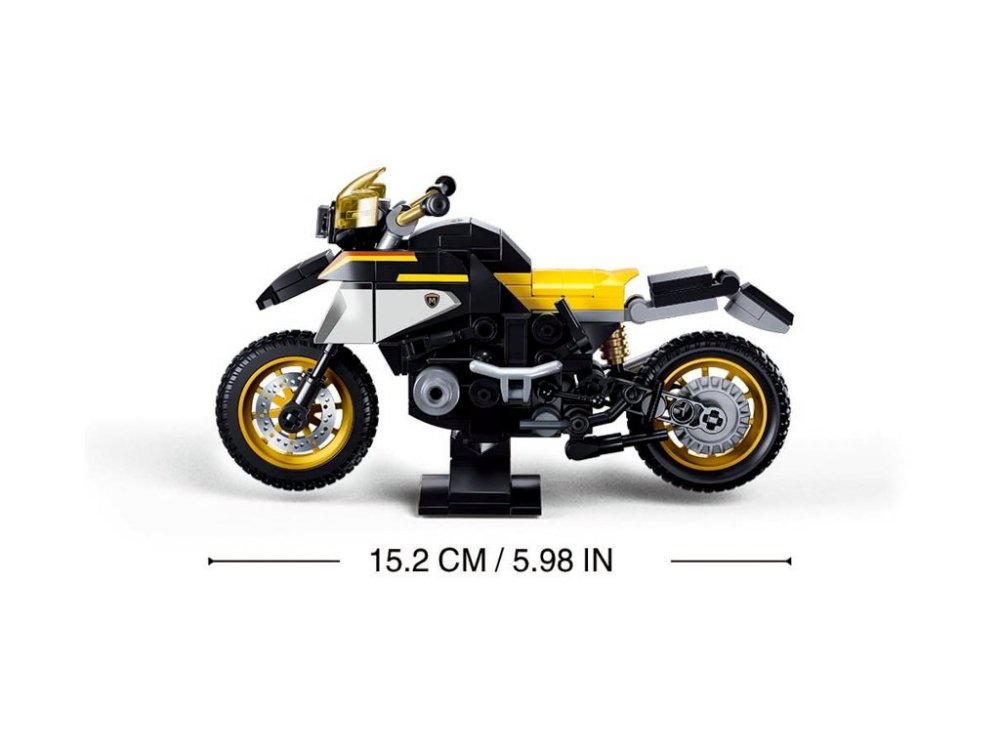 Sluban Model Bricks M38-B1132 Motorka R1250 GS (obrázek 4)