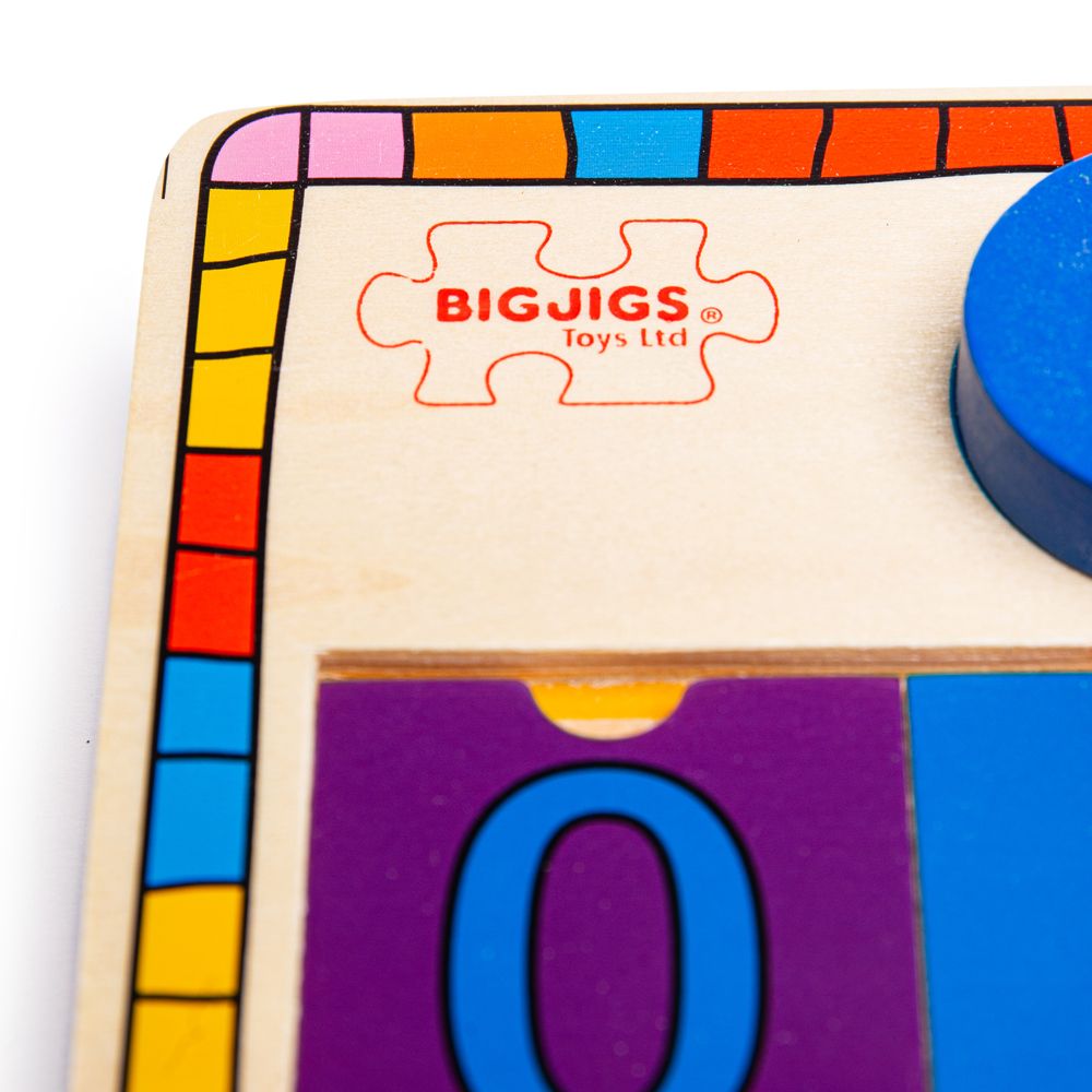 Bigjigs Toys Deska nasazování s čísly (obrázek 2)