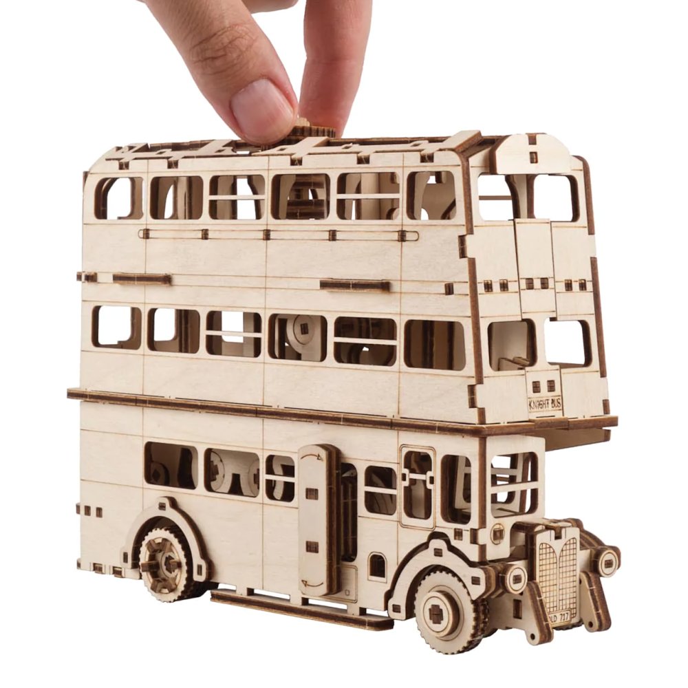 Ugears 3D dřevěné mechanické puzzle Harry Potter Rytířský autobus (obrázek 7)