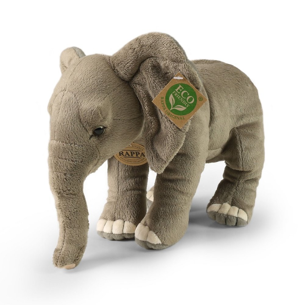 Rappa Plyšový slon africký 28 cm ECO-FRIENDLY