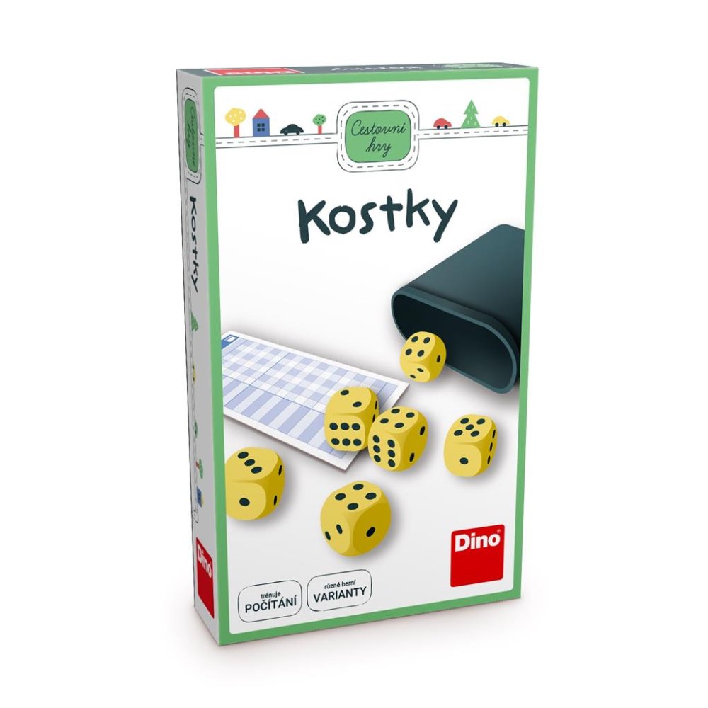 Dino Cestovní hra kostky (obrázek 4)