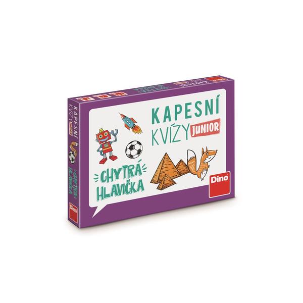Dino Kapesní kvízy JUNIOR Chytrá hlavička (obrázek 4)