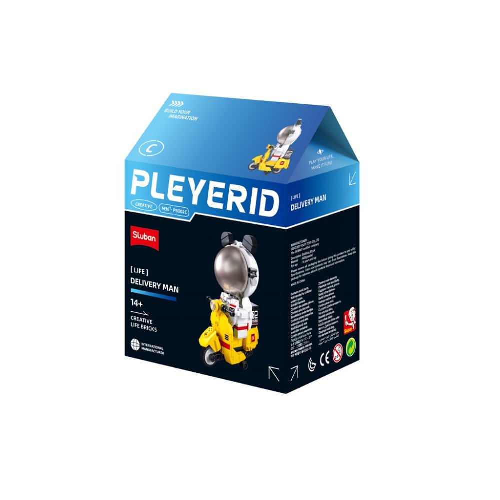 Sluban Pleyerid M38-P8002 Astronaut C (obrázek 3)